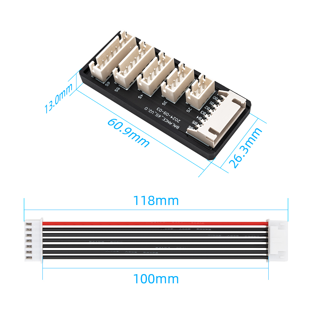 2-6S JST XH Charging Adapter Board - 图片 6