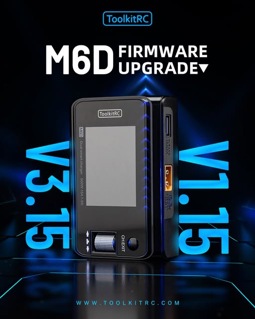M6D has new firmware upgrade